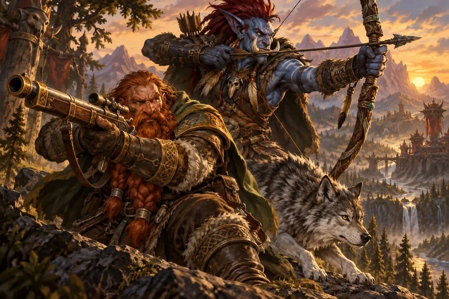 Fan illustration: Hunter
