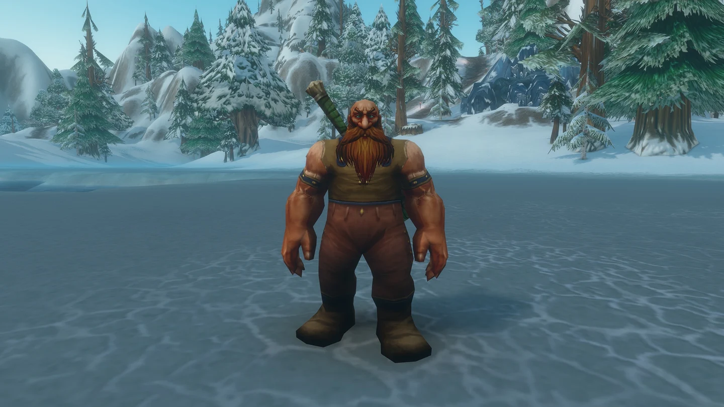 Dwarf with SD character model