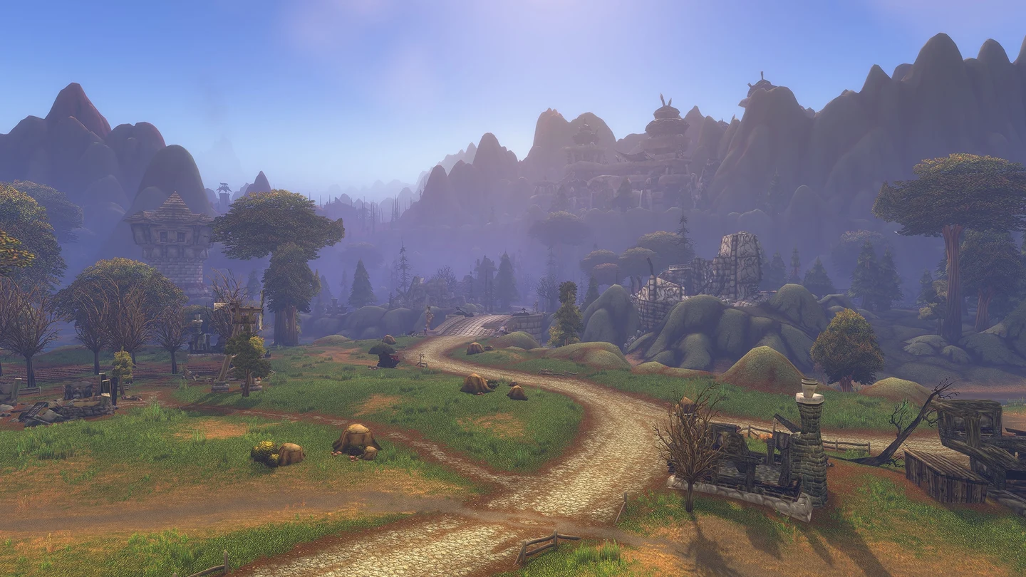Landscape and distant terrain