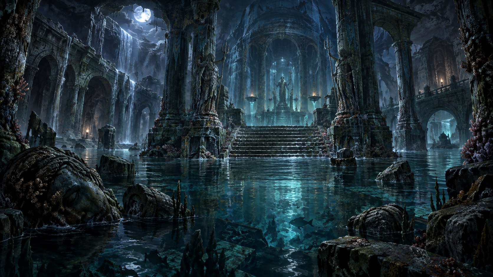 Artist’s illustration: Dungeons