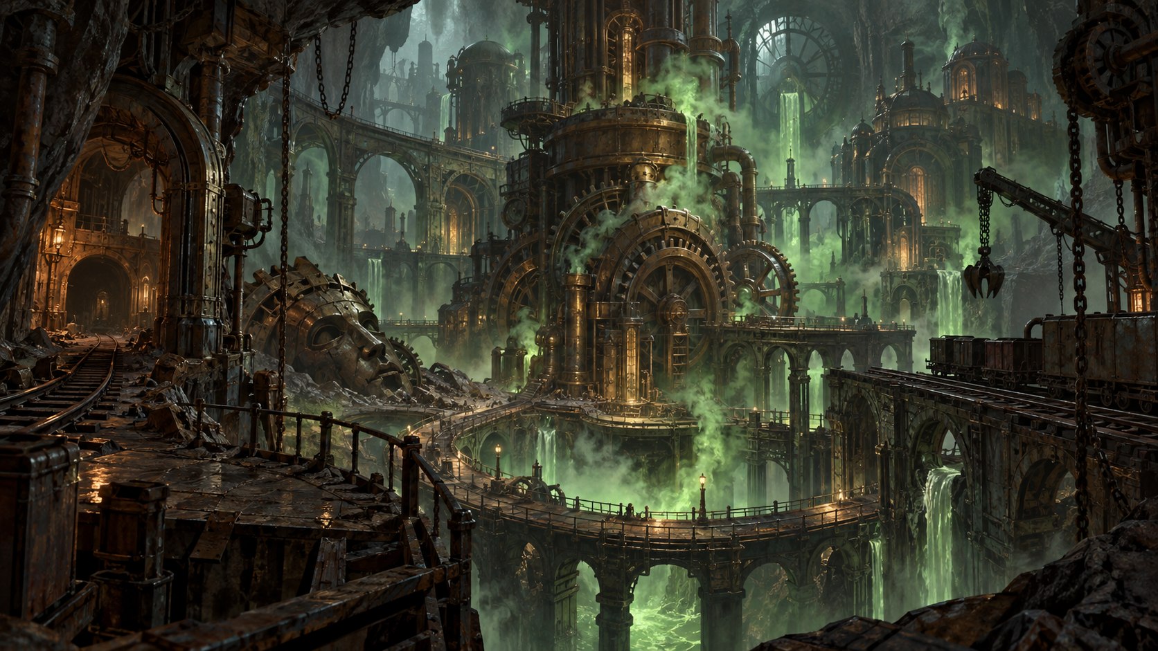 Artist’s illustration: Dungeons