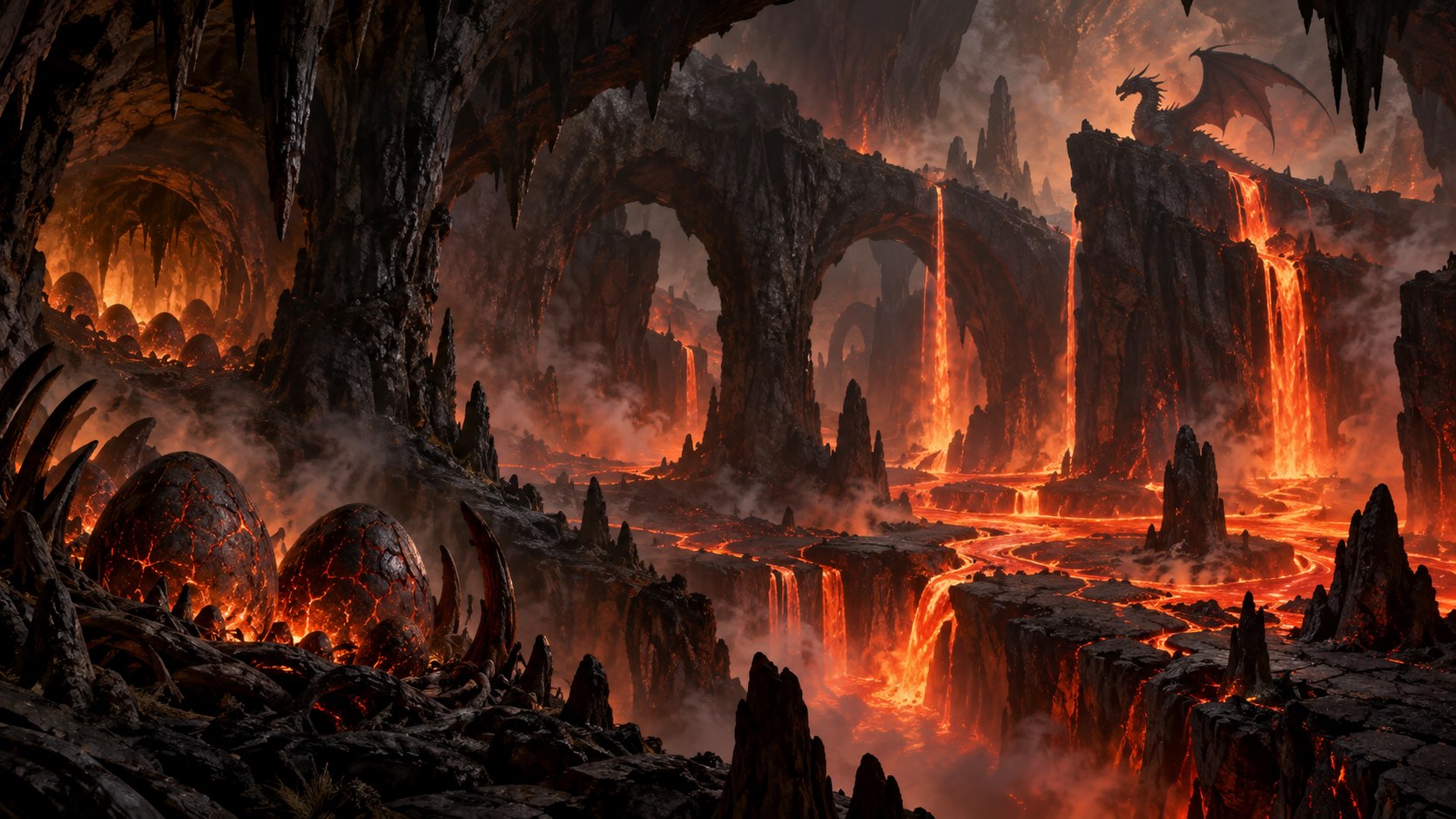 Artist’s illustration: Raids
