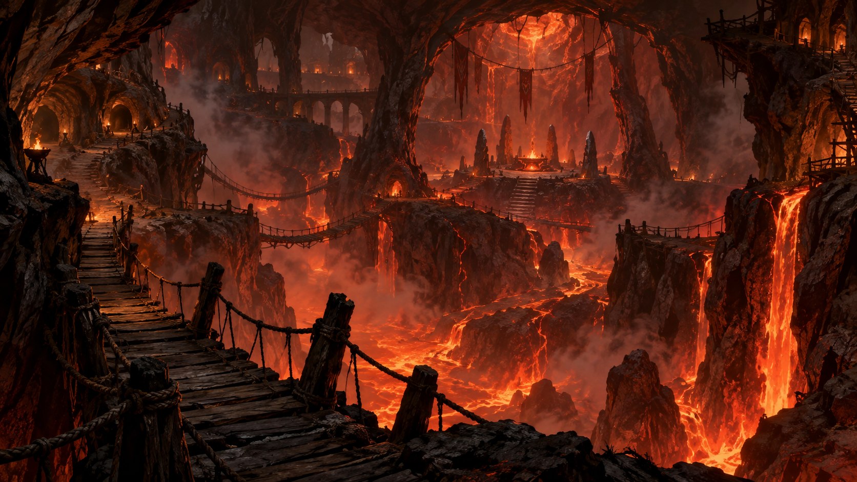 Artist’s illustration: Dungeons