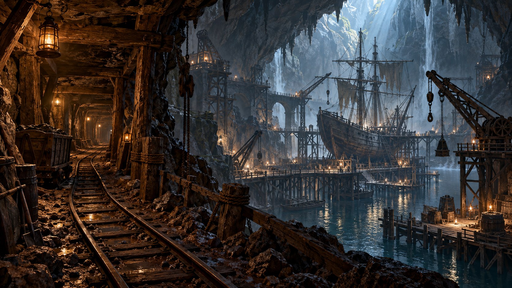Artist’s illustration: Dungeons