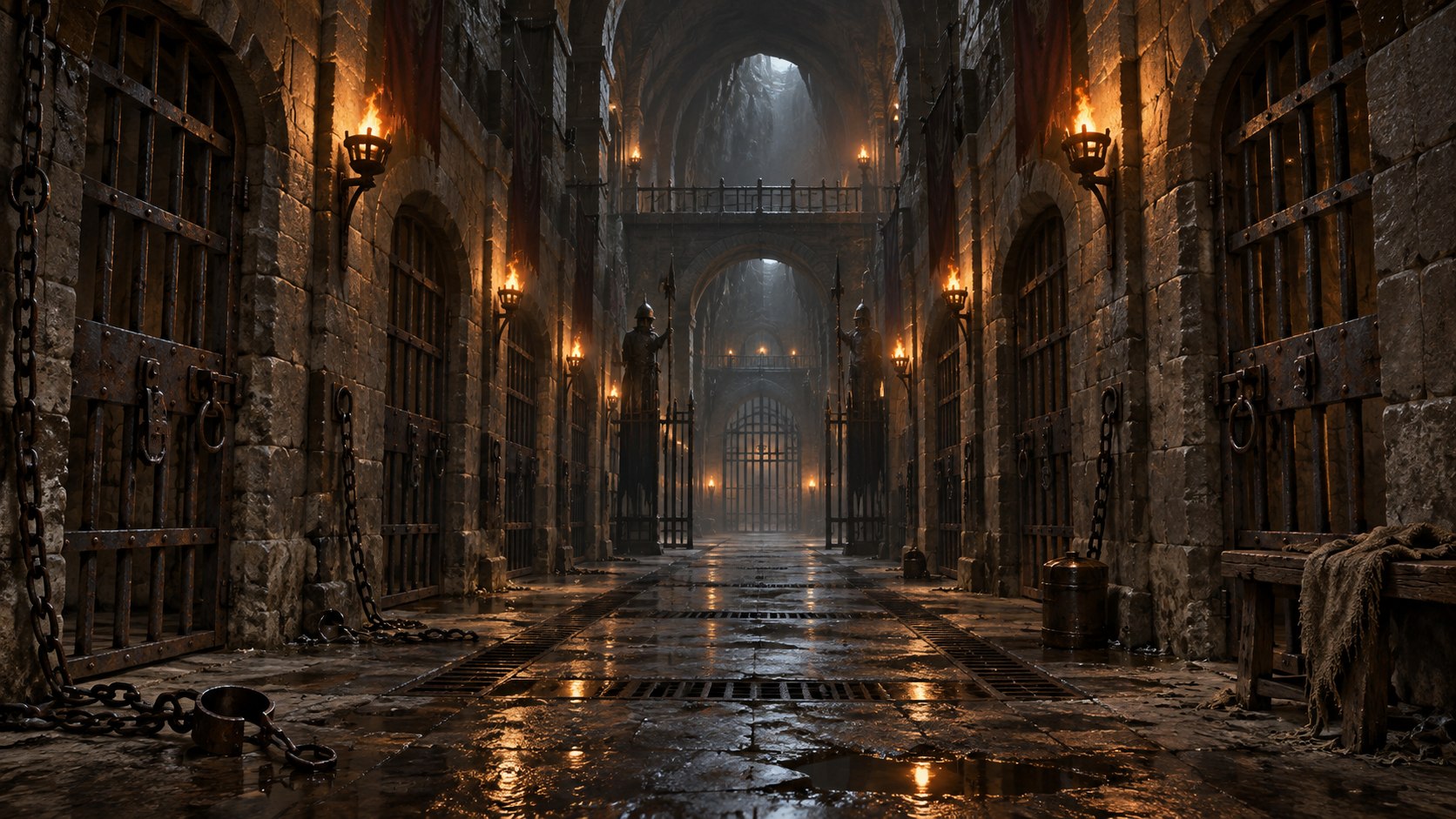 Artist’s illustration: Dungeons