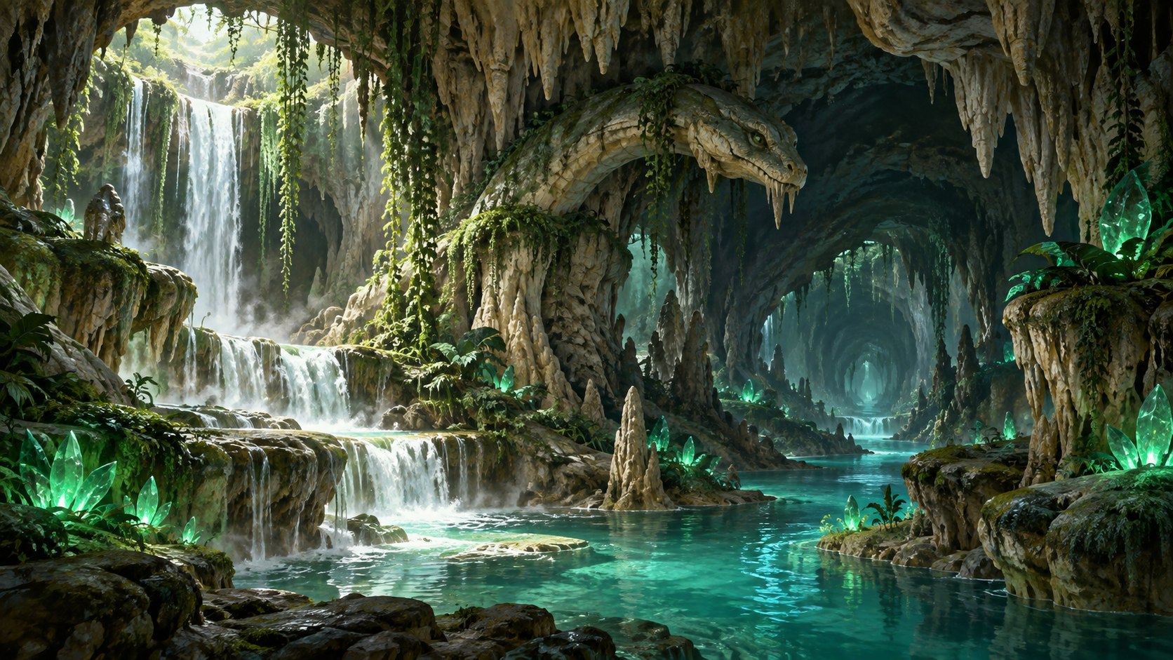 Künstlerische Illustration: Dungeons